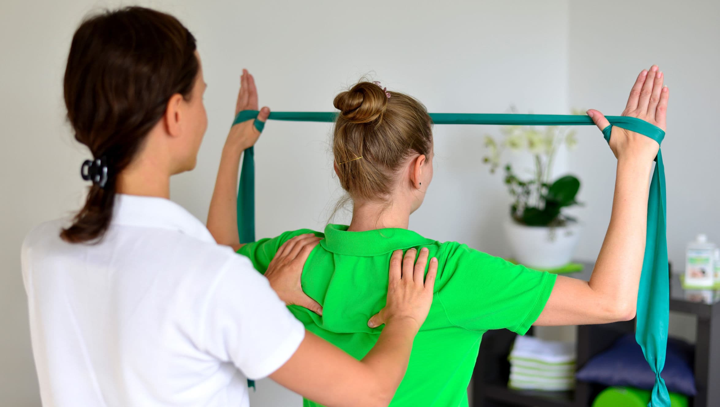 Anwendungsbeispiel Krankengymnastik/Physiotherapie